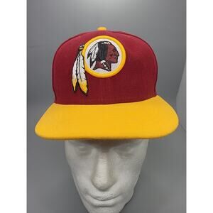 Vintage Official NFL Washington Redskins Old Logo Baseball Cap Hat Size 7-1/8